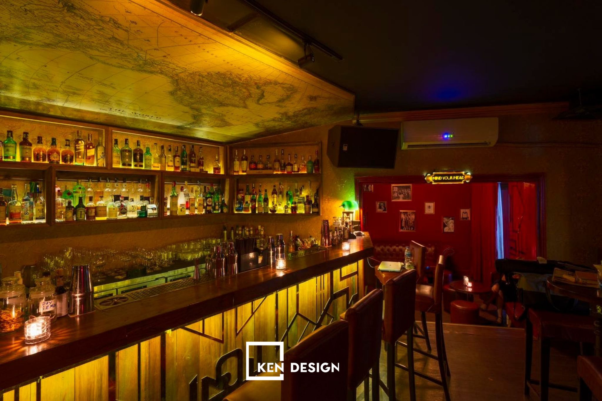 thiết kế pub độc lạ