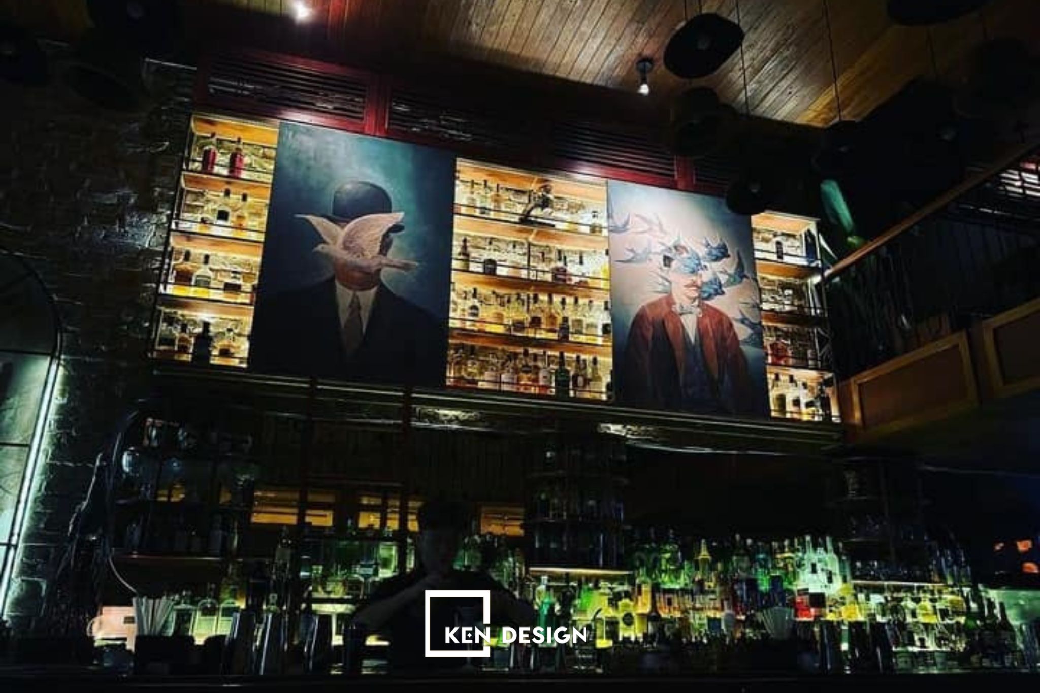 thiết kế pub độc lạ