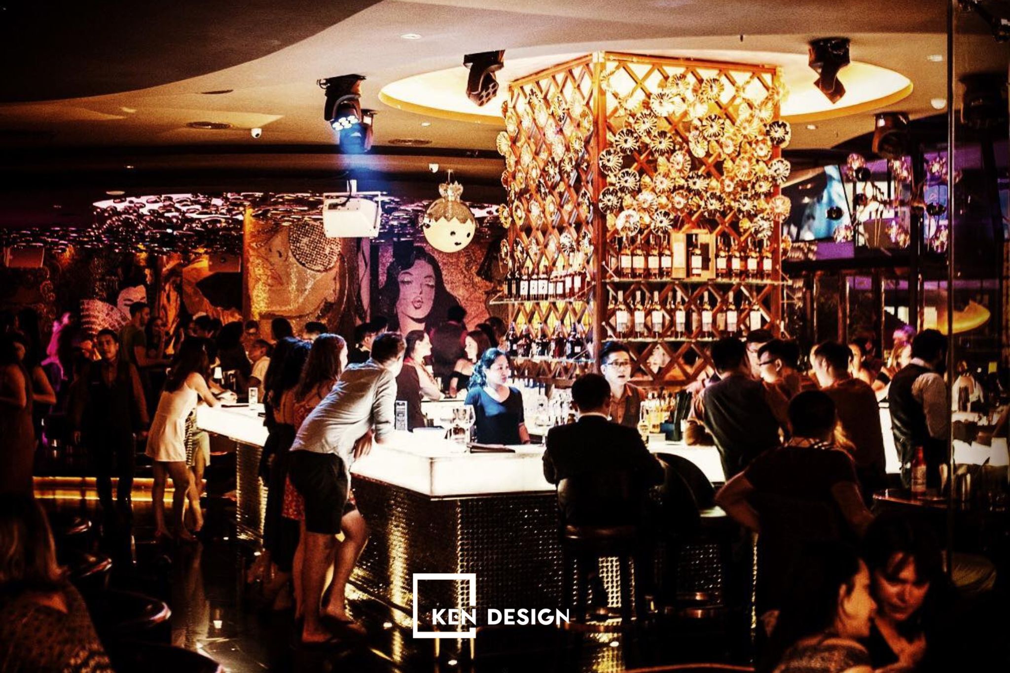 thiết kế pub độc lạ
