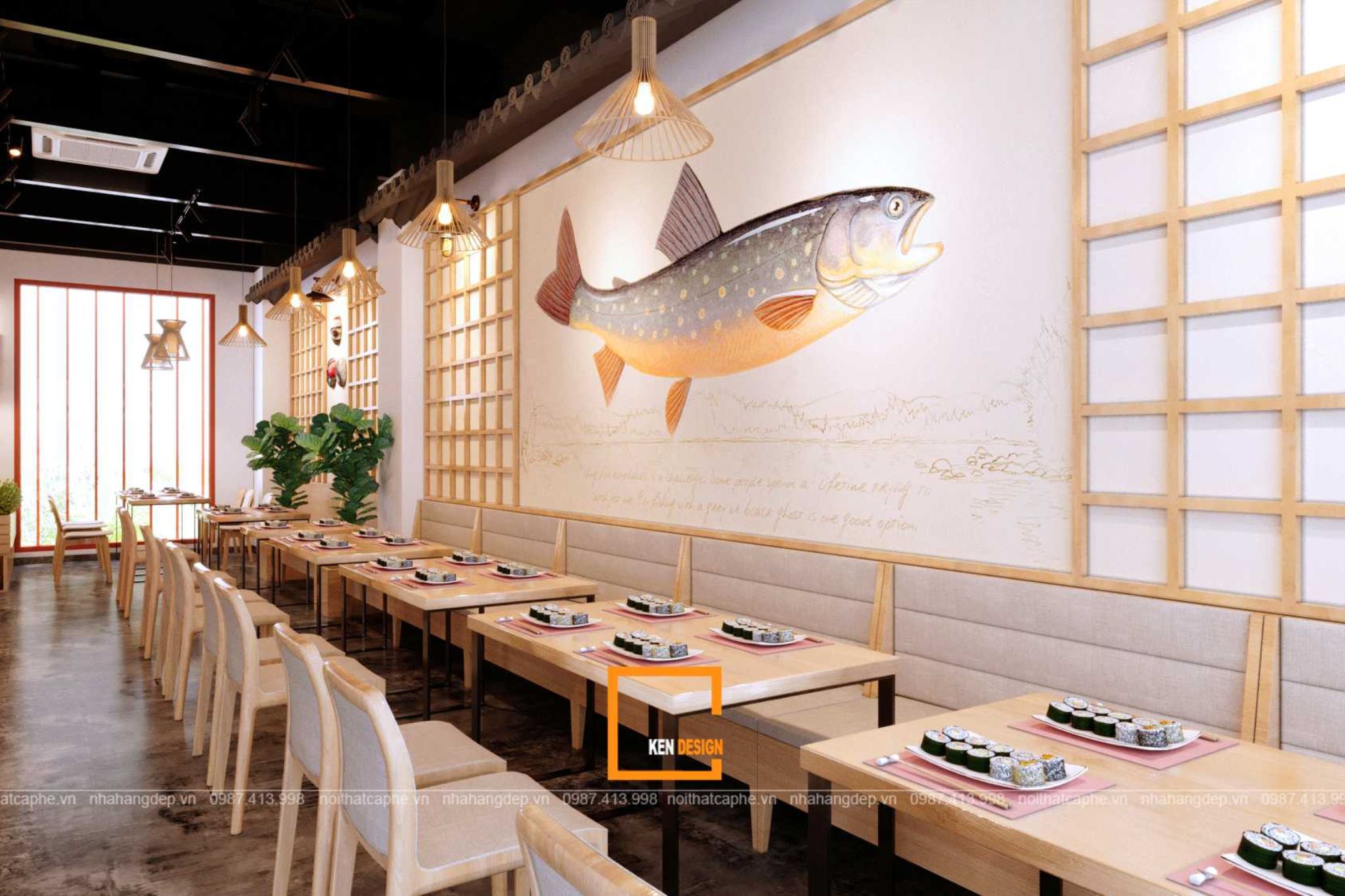 Thiết kế SeKai Sushi