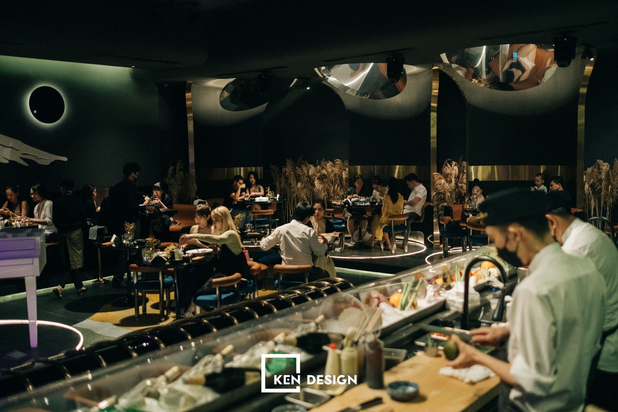 Thiết kế Tassui - nhà hàng Nhật Bản